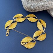 David Andersen Norwegian Silver & Enamel Bracelet 
