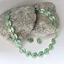 David Andersen Silver Enamel Necklace & Earrings