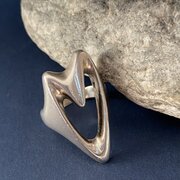 Georg Jensen Danish Silver Ring #89 Henning Koppel