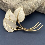 Hans Myhre Norwegian Silver & Enamel Brooch