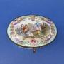 19th Century French Hand Painted Porcelain Box