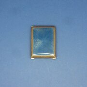 Blue Enamel Matchbook Holder