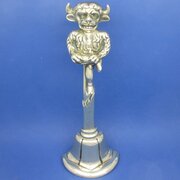 Edwardian Brass Lincon Imp Doorstop