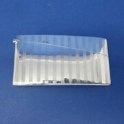 Edwardian Silver Concave Card Case
