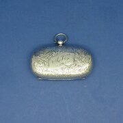 George V Silver Double Sovereign Case