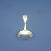 Silver George IV Regency Tea Caddy Spoon