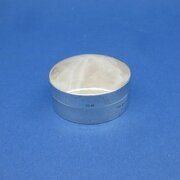 Silver And Hardstone Top Ring Box