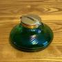 Art Nouveau Bohemian Iridescent Glass Inkwell