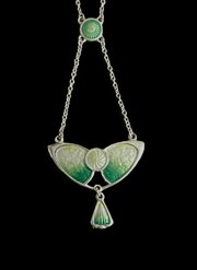 Charles Horner Silver And Enamel Necklace - 1913