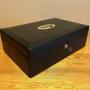 Victorian Wickwar Black Leather Despatch Box