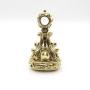 Large Gilt Fob With Chalcedony