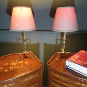 Pair Of Edwardian Brass Pullman Carriage Lamps