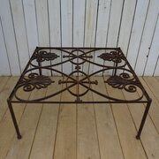 Antique French Grille Coffee Table