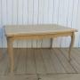 Extending Bleached Oak Draw Leaf Dining Table