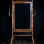 19th Century Mahogany Cheval Mirror