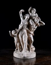 19th Century Plaster Composition After Clodion
