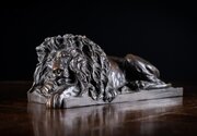 After Antonio Canova (1757-1822) Large Bronze Lion