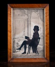 Augustin Edouart (1789-1861) - Portrait W. Saurin