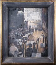 Barbara Campbell - The Rehearsal. Oil On Canvas.