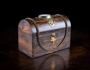 Coromandel Brass  Jasperware Box by Cormack Bros