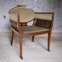 Early 20thC Sheraton Revival Inlaid Mahogany Chair