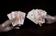 Early 20th Century Handmade Playing Cards