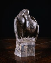 F. Cederlund-Ozanne - Nickel Bronze Pigeons