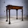 Fine George II Chippendale Period Card Table c1750
