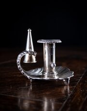 Fine Silver Chamberstick By Matthew Boulton 1825