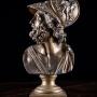 Gilt Bronze Bust Of Ajax, c.1880