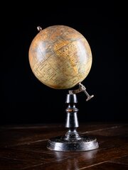 Globe Terrestre By J Forest Of Paris, C.1890