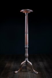 Irish Mahogany Torchere, C.1880