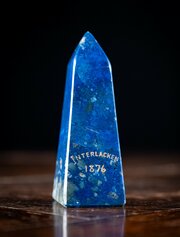 Lapis Lazuli Interlacken Obelisk, Dated 1876