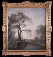 Lois Henri Foreau (1866-1938) - A Rural Landscape.