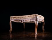 Louis XV Style Carved Beech Foot Stool, C.1900