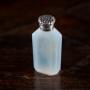 Opaline Glass & Silver Scent Bottle By Charles May