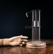 Rare Large 18thC Stable / Birdcage Candle Holder