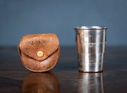 Sterling Silver Collapsible Beaker With Case C1914