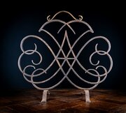 Victoria & Albert Museum Wrought Iron Fire Screen