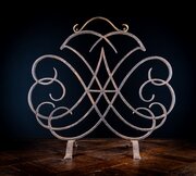 Victoria & Albert Museum Wrought Iron Fire Screen