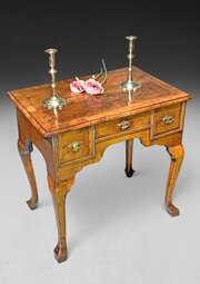A Queen Anne Period Walnut Lowboy