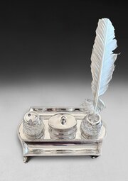 George III Silver Desk Piece 
