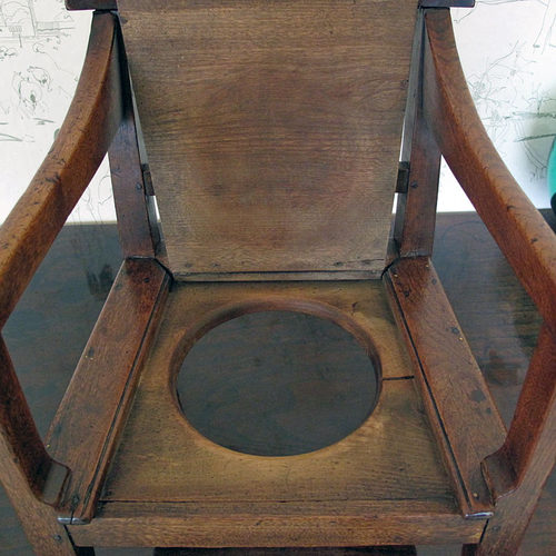 A Victorian Welsh Oak Potty Chair Antiques Atlas