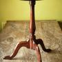 Georgian Oak and Elm Tripod Occasional Table
