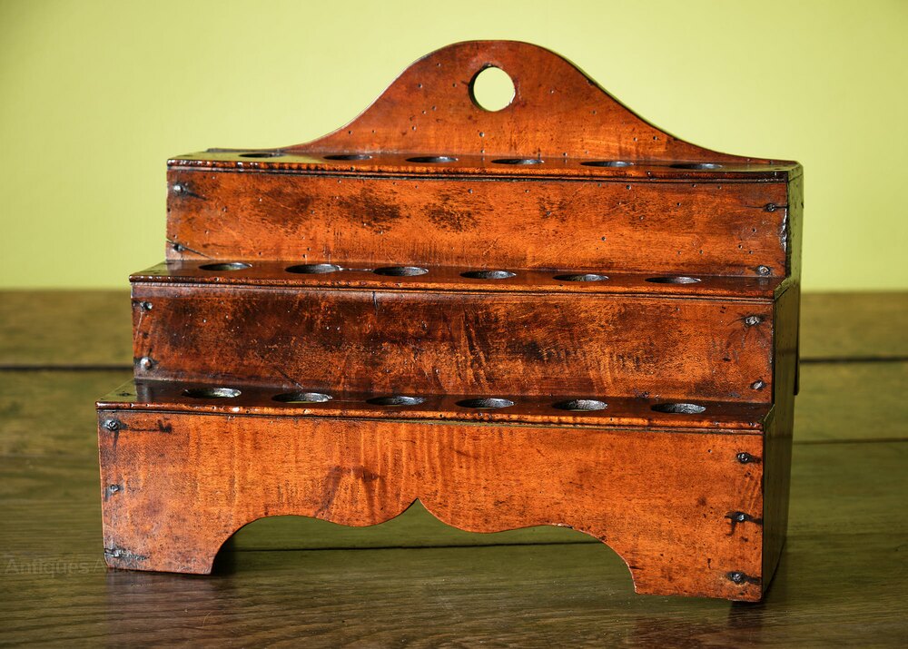 Antiques Atlas - Rare Sycamore Welsh Spoon Rack as096a1200
