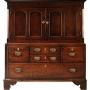 Richly Patinated Oak Cardiganshire Press Cupboard