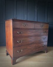 Georgian Mahogany Chest Of Drawers