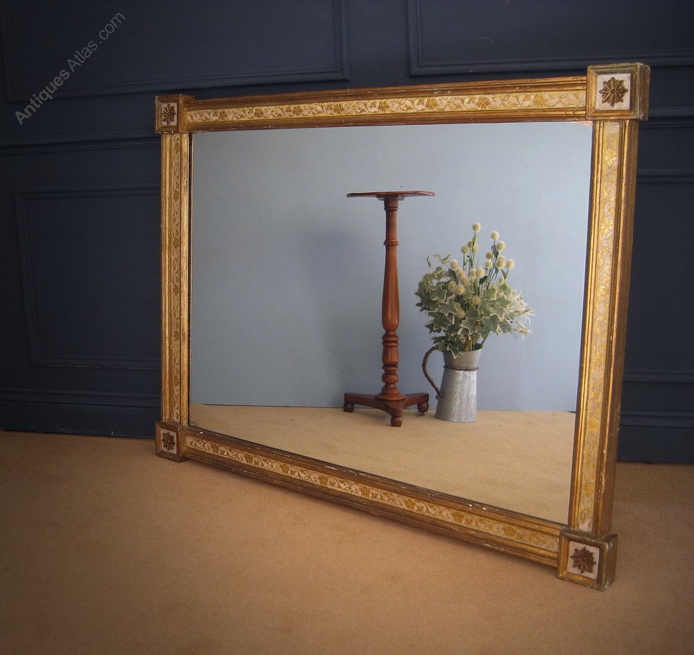 Antiques Atlas Large Decorative Victorian Mirror