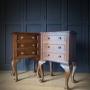 Oak Collectors Cabinets/bedside Tables