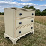 Painted Chest Of 3 Drawers